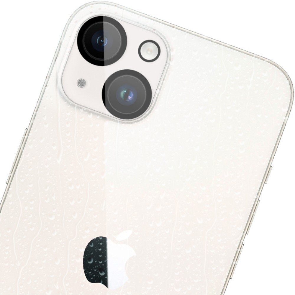 Cubre objetivo de cristal templado de 0,2mm iPhone 15 Plus Transparente