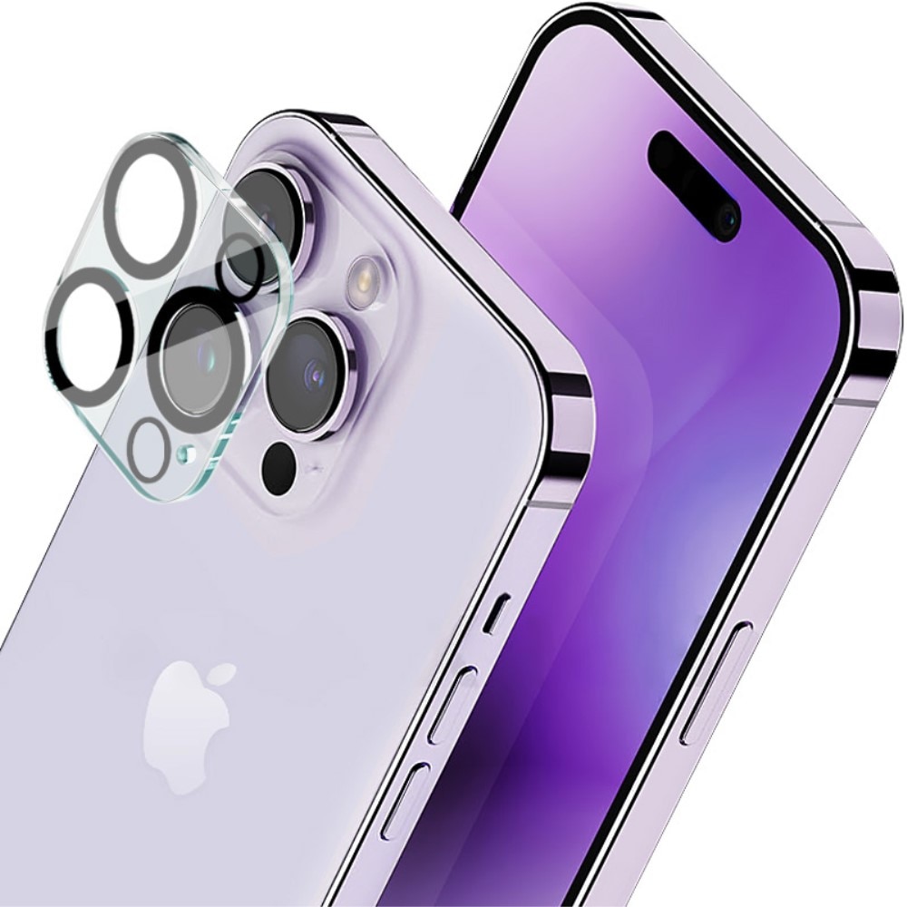 Cubre objetivo de cristal templado de 0,2mm iPhone 15 Pro Max Transparente