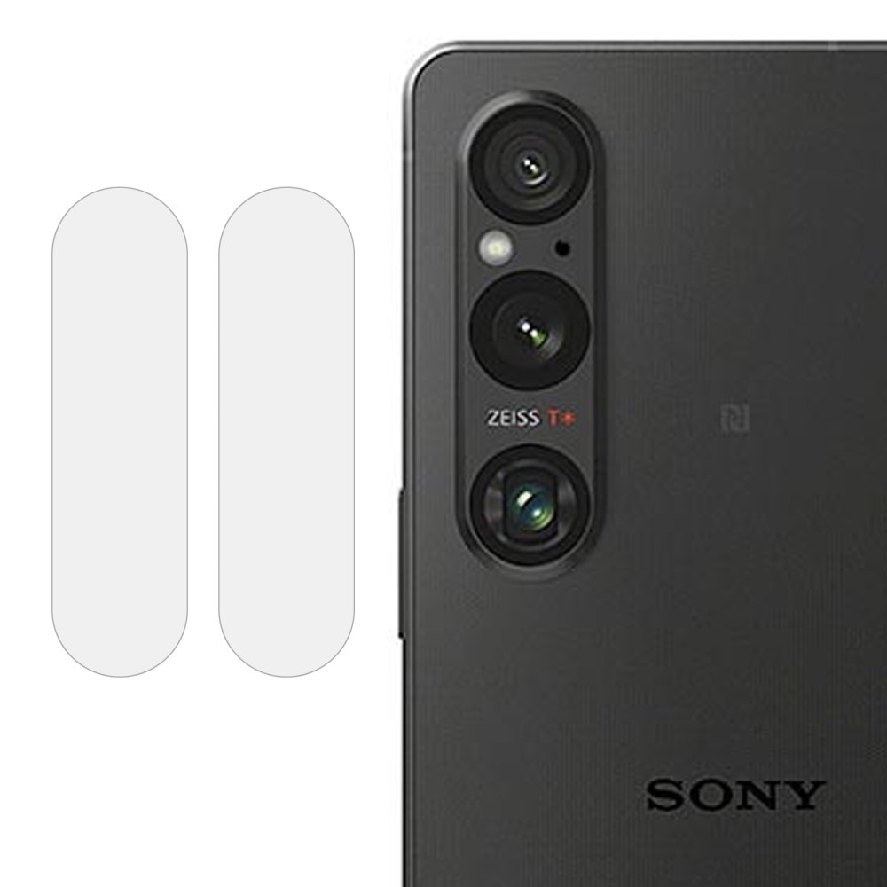Cubre objetivo de cristal templado de 0,2mm (2 piezas) Sony Xperia 1 V