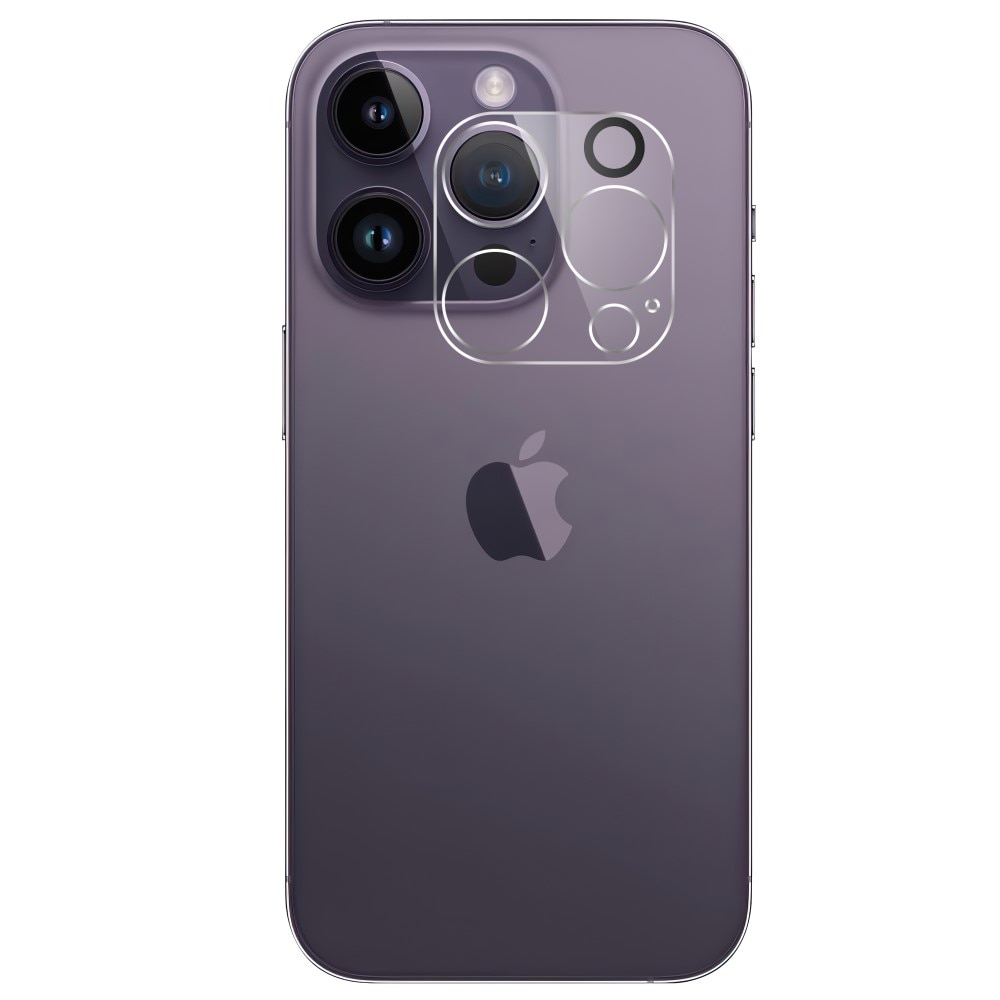 Protector de cámara y pantalla de cristal templado iPhone 15 Pro  Transparente