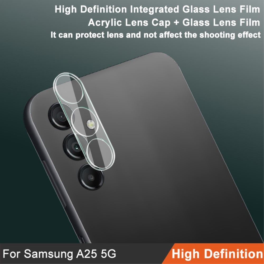 Cubre objetivo de cristal templado de 0,2mm Samsung Galaxy A25 transparente
