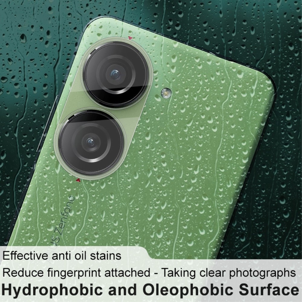 Cubre objetivo de cristal templado de 0,2mm Asus ZenFone 10 Transparente