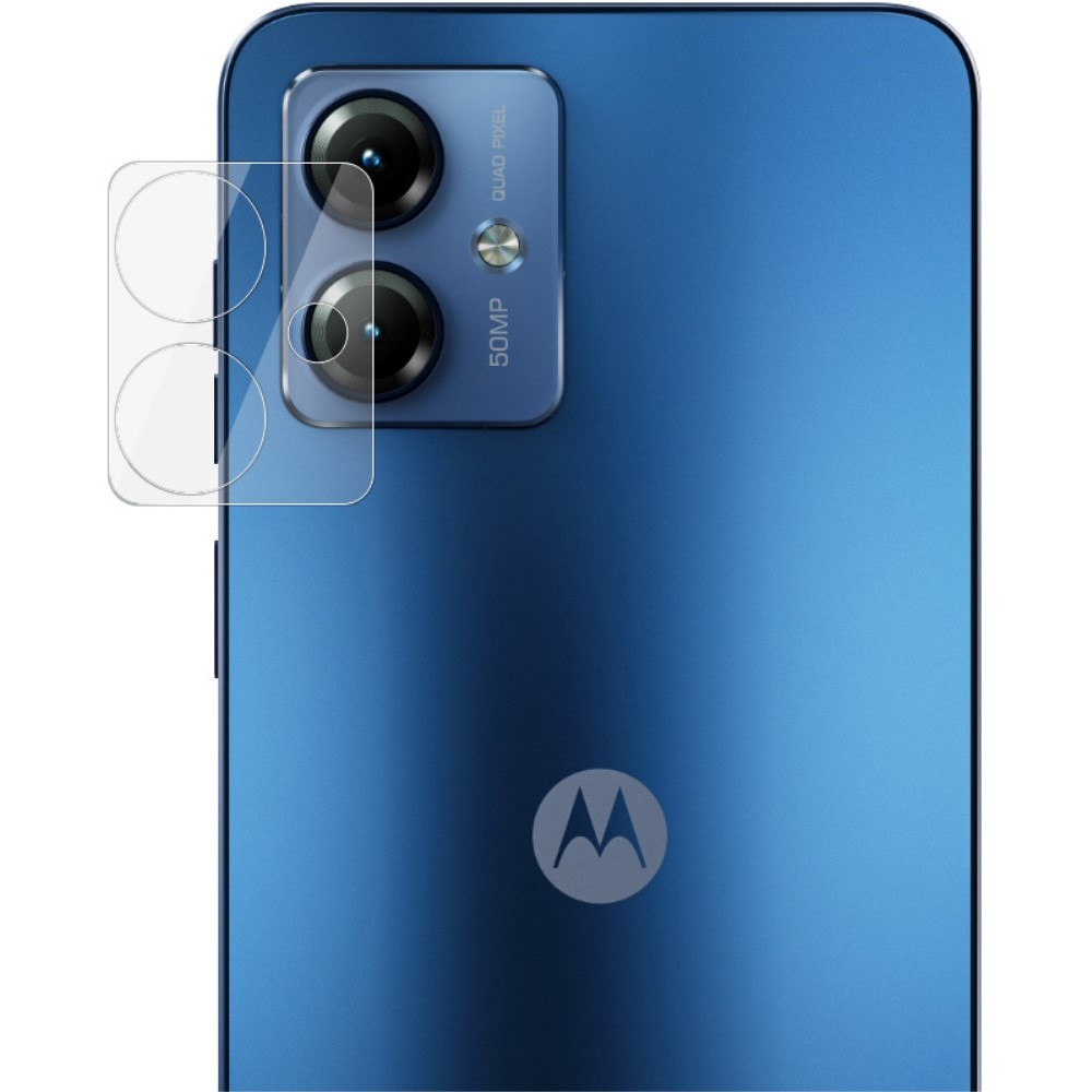 Cubre objetivo de cristal templado de 0,2mm Motorola Moto G14 transparente