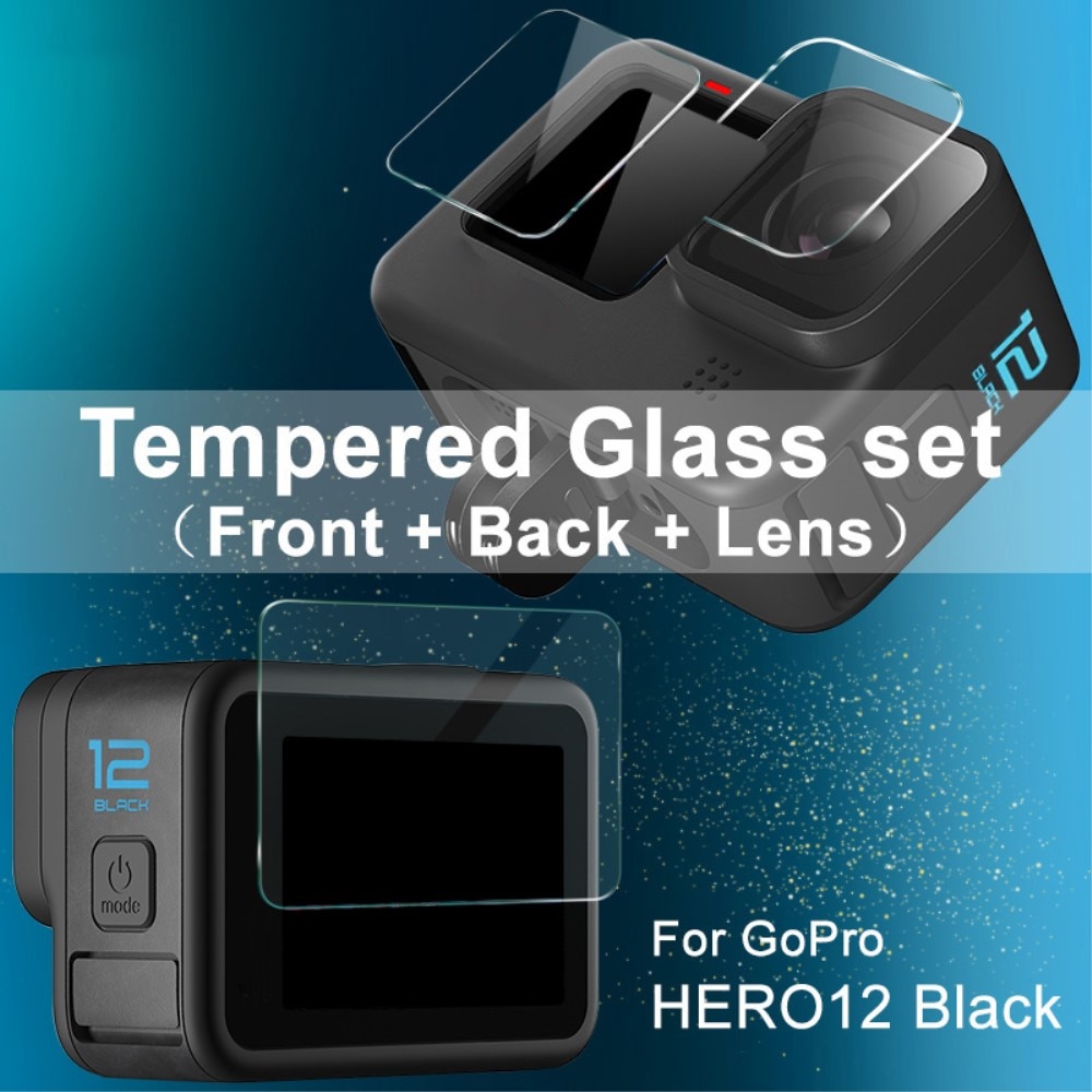 Protector de pantalla cobertura total cristal templado GoPro HERO12 Black