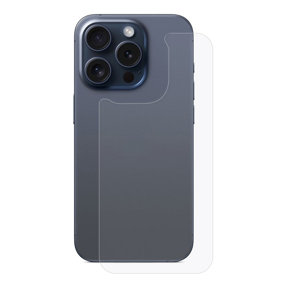 Cristal templado 0,3 mm parte trasera iPhone 15 Pro Max