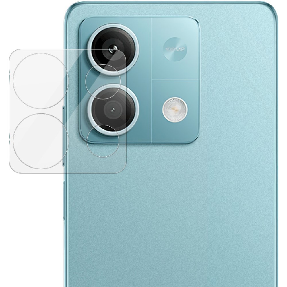 Cubre objetivo de cristal templado de 0,2mm Xiaomi Redmi Note 13 Transparente