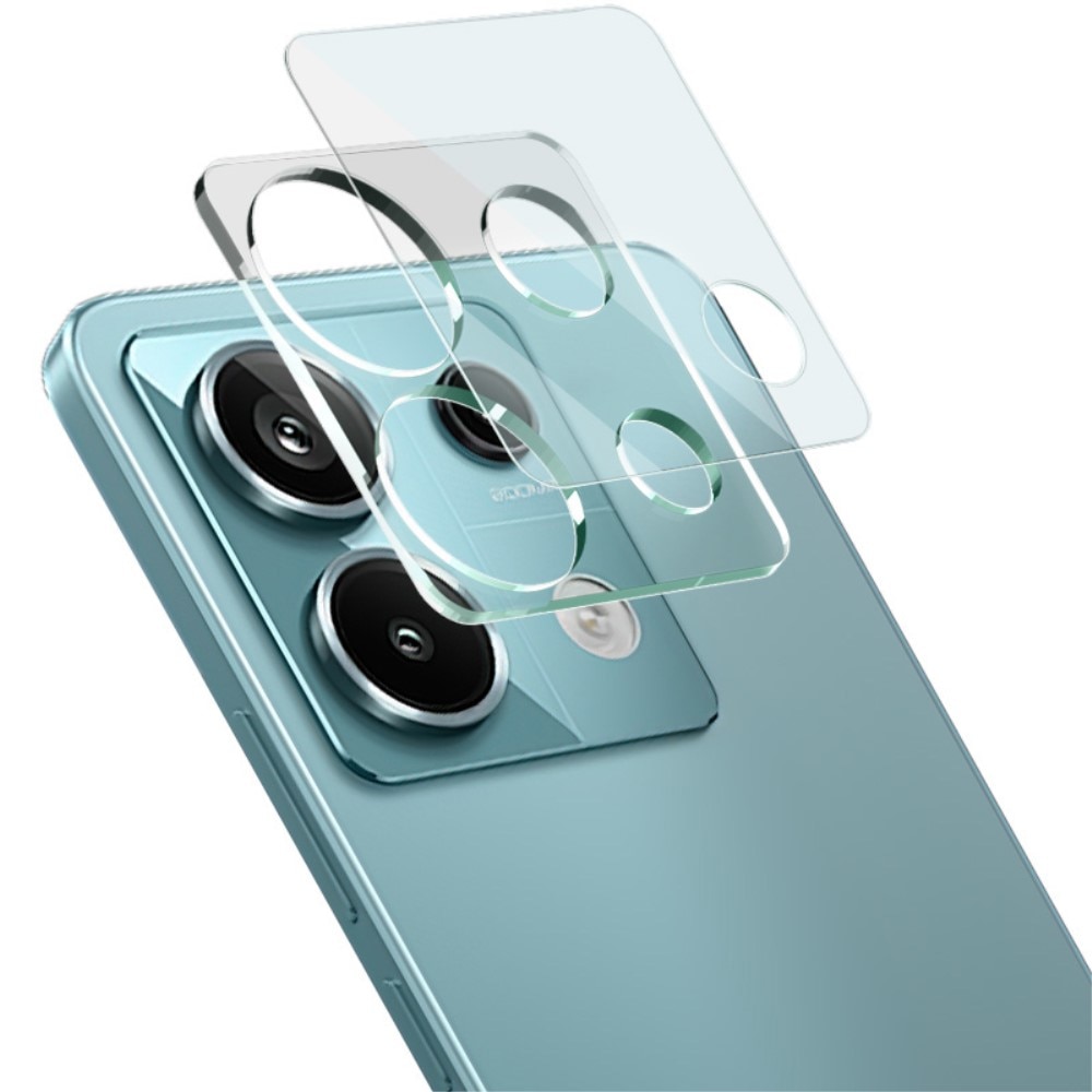 Cubre objetivo de cristal templado de 0,2mm Xiaomi Redmi Note 13 Pro Transparente