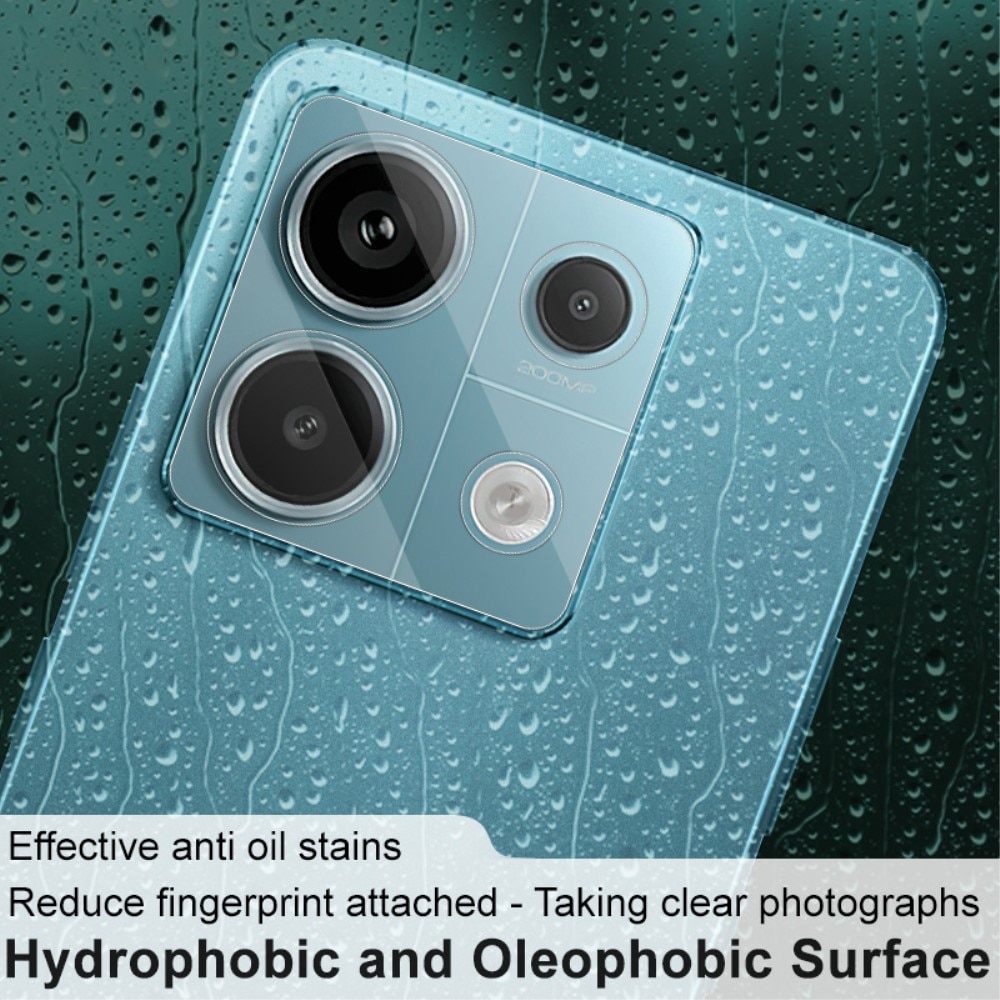 Cubre objetivo de cristal templado de 0,2mm Xiaomi Redmi Note 13 Pro Transparente