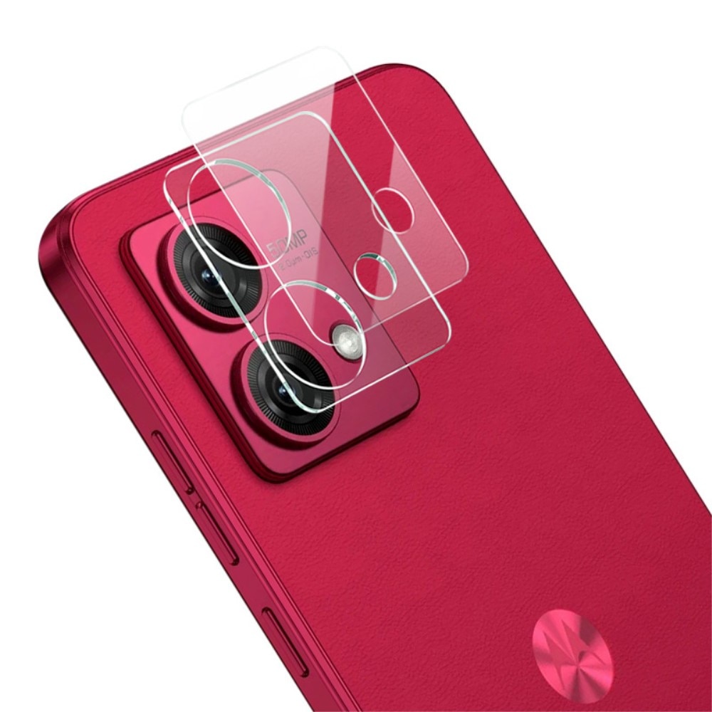 Cubre objetivo de cristal templado de 0,2mm Motorola Moto G84 Transparente