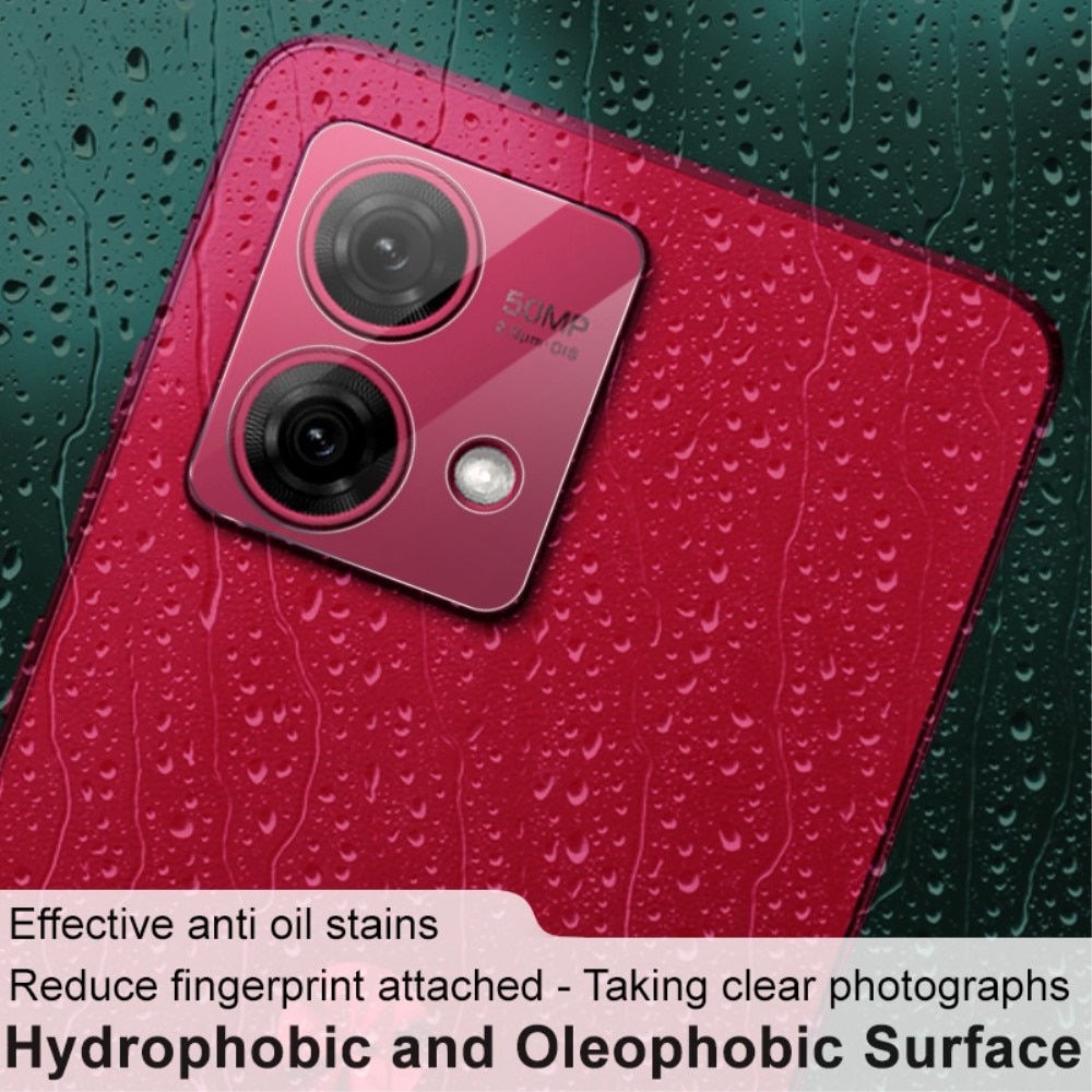 Cubre objetivo de cristal templado de 0,2mm Motorola Moto G84 Transparente