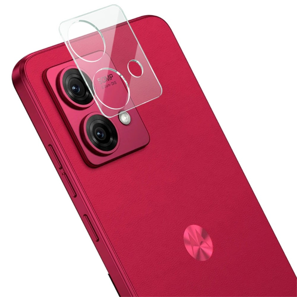 Cubre objetivo de cristal templado de 0,2mm Motorola Moto G84 Transparente