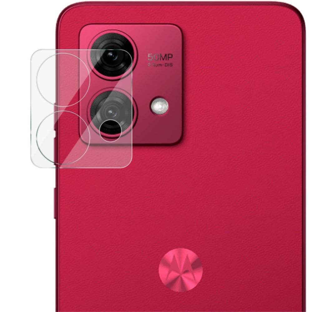 Cubre objetivo de cristal templado de 0,2mm Motorola Moto G84 Transparente