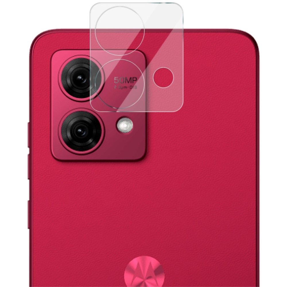 Cubre objetivo de cristal templado de 0,2mm Motorola Moto G84 Transparente
