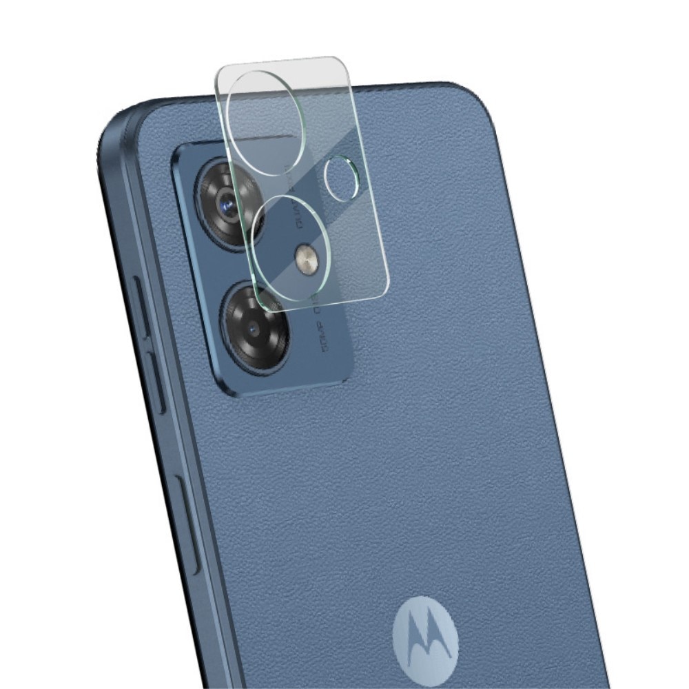 Cubre objetivo de cristal templado de 0,2mm Motorola Moto G54 transparente