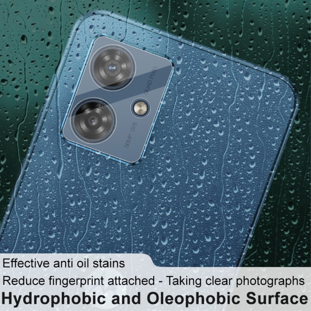 Cubre objetivo de cristal templado de 0,2mm Motorola Moto G54 Transparente