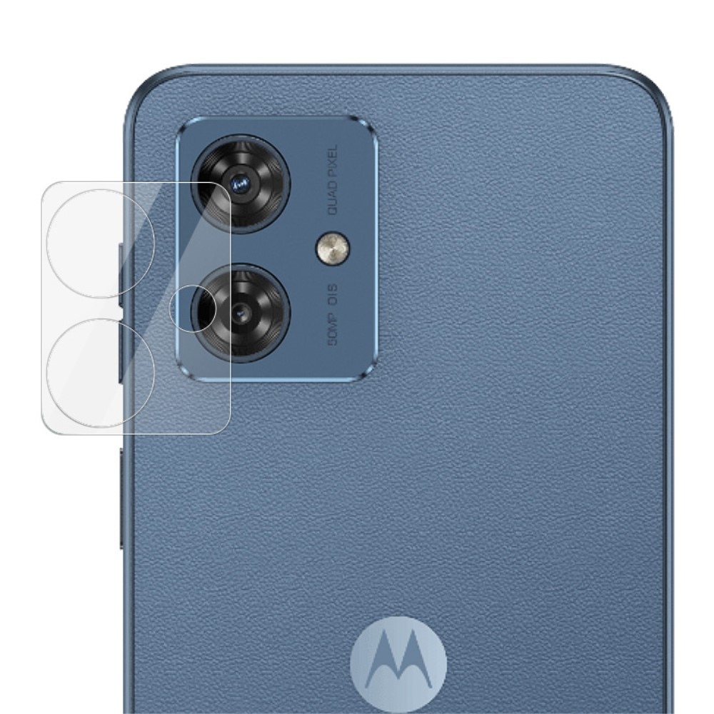 Cubre objetivo de cristal templado de 0,2mm Motorola Moto G54 transparente