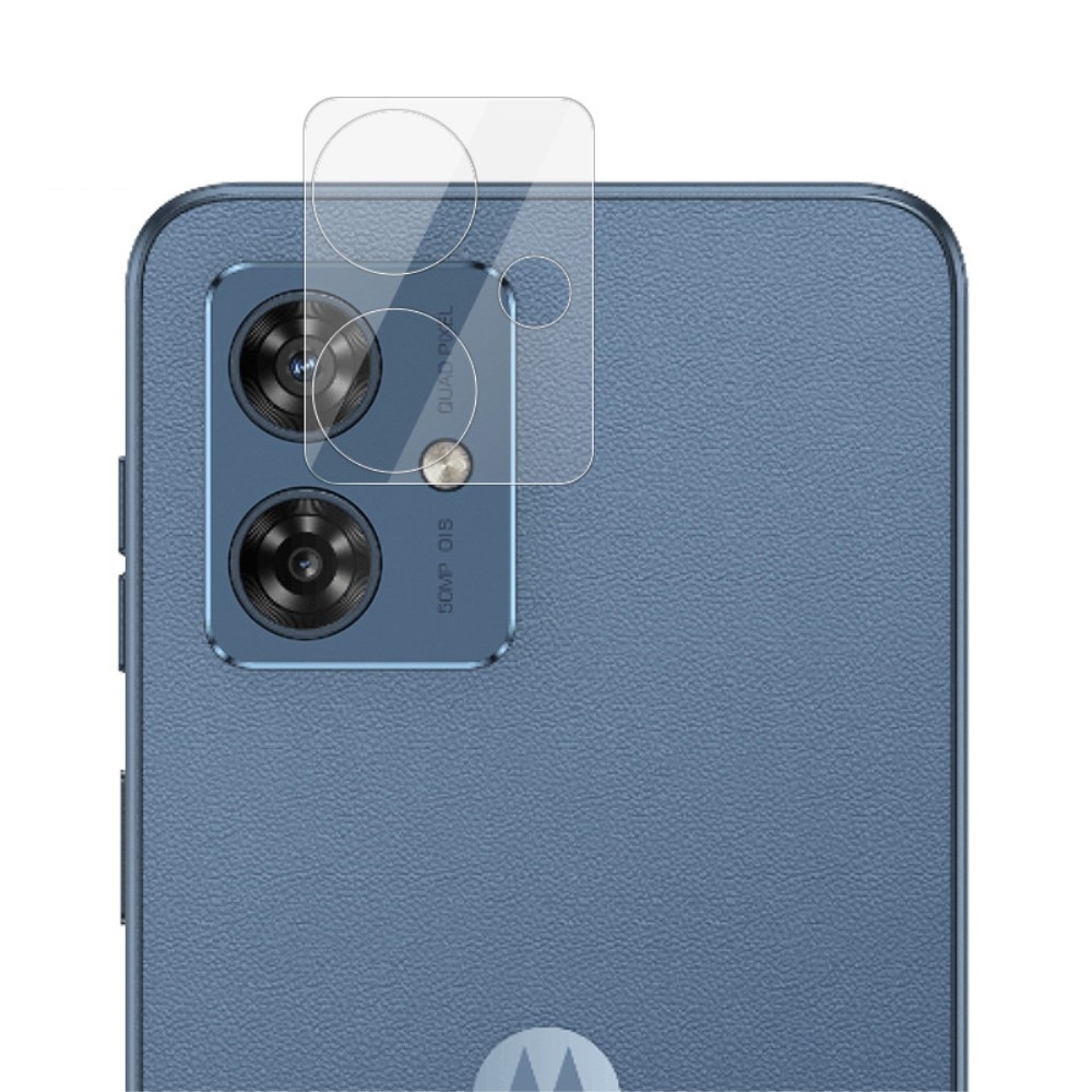 Cubre objetivo de cristal templado de 0,2mm Motorola Moto G54 Transparente
