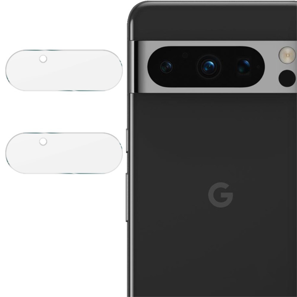 Cubre objetivo de cristal templado de 0,2mm (2 piezas) Google Pixel 8 Pro transparente