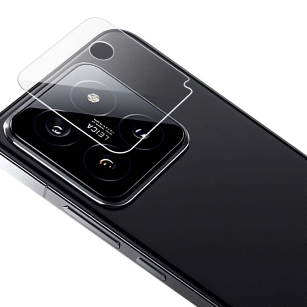 Cubre objetivo de cristal templado de 0,2mm (2 piezas) Xiaomi 14 transparente