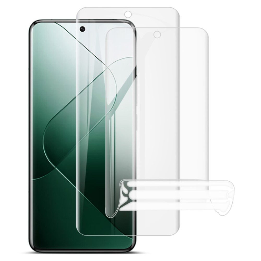 Hydrogel Protector Pantalla Cobertura total Xiaomi 14 Ultra (2 piezas)