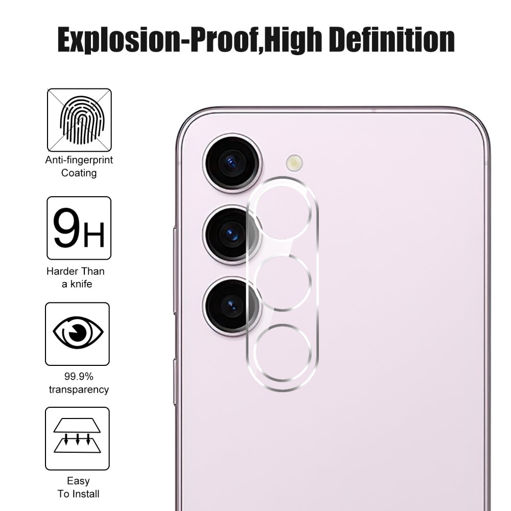 Protector de lente cámara de cristal templado Samsung Galaxy S24 Ultra  transparente - Comprar online