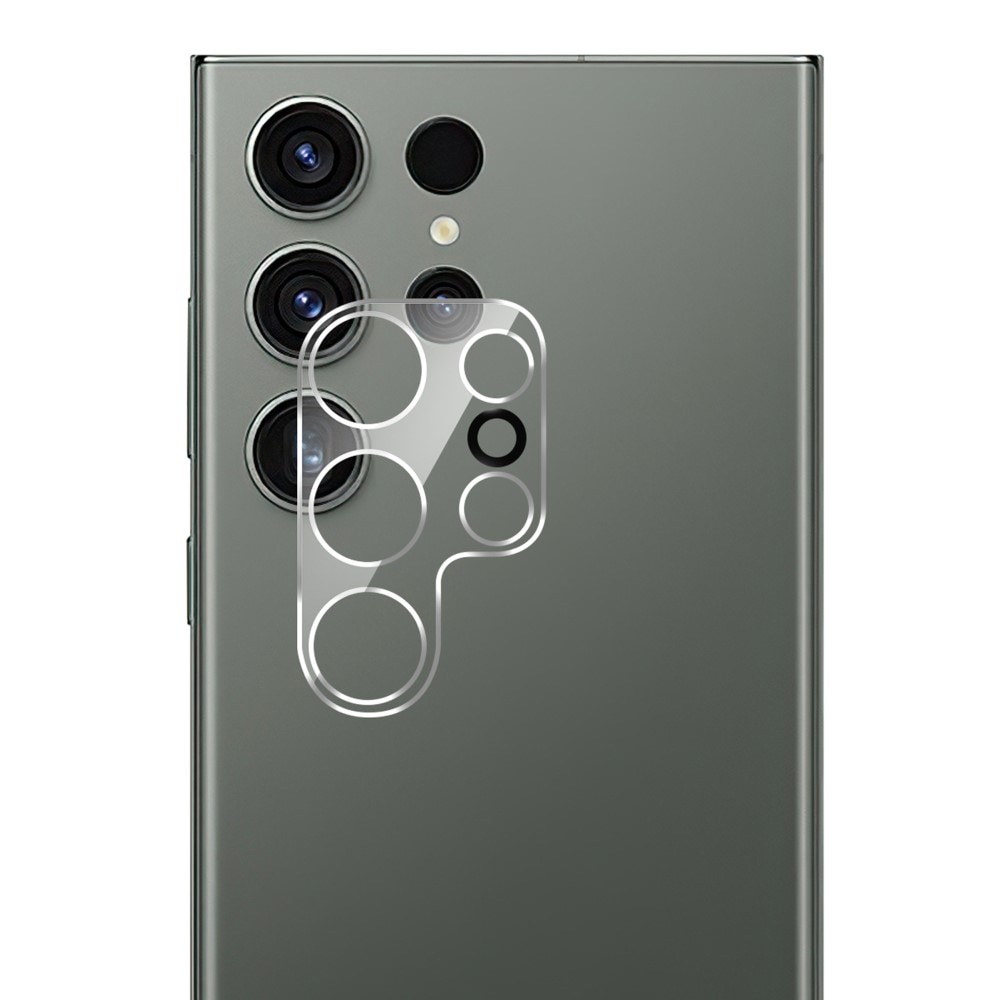 Protector de lente cámara de cristal templado Samsung Galaxy S24 Ultra transparente