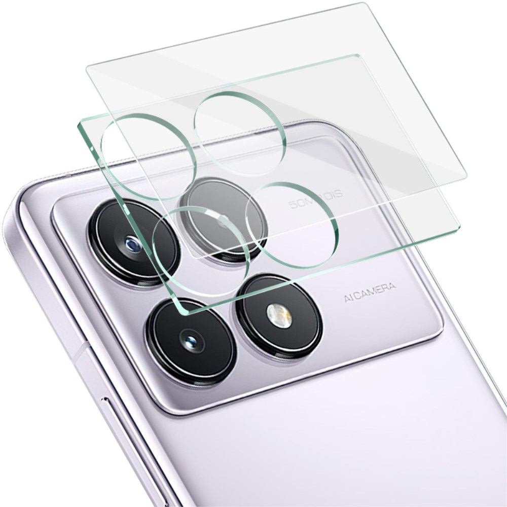 Cubre objetivo de cristal templado de 0,2mm Xiaomi Poco X6 Pro transparente