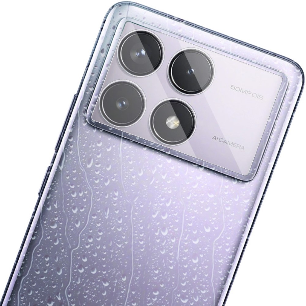 Cubre objetivo de cristal templado de 0,2mm Xiaomi Poco X6 Pro Transparente