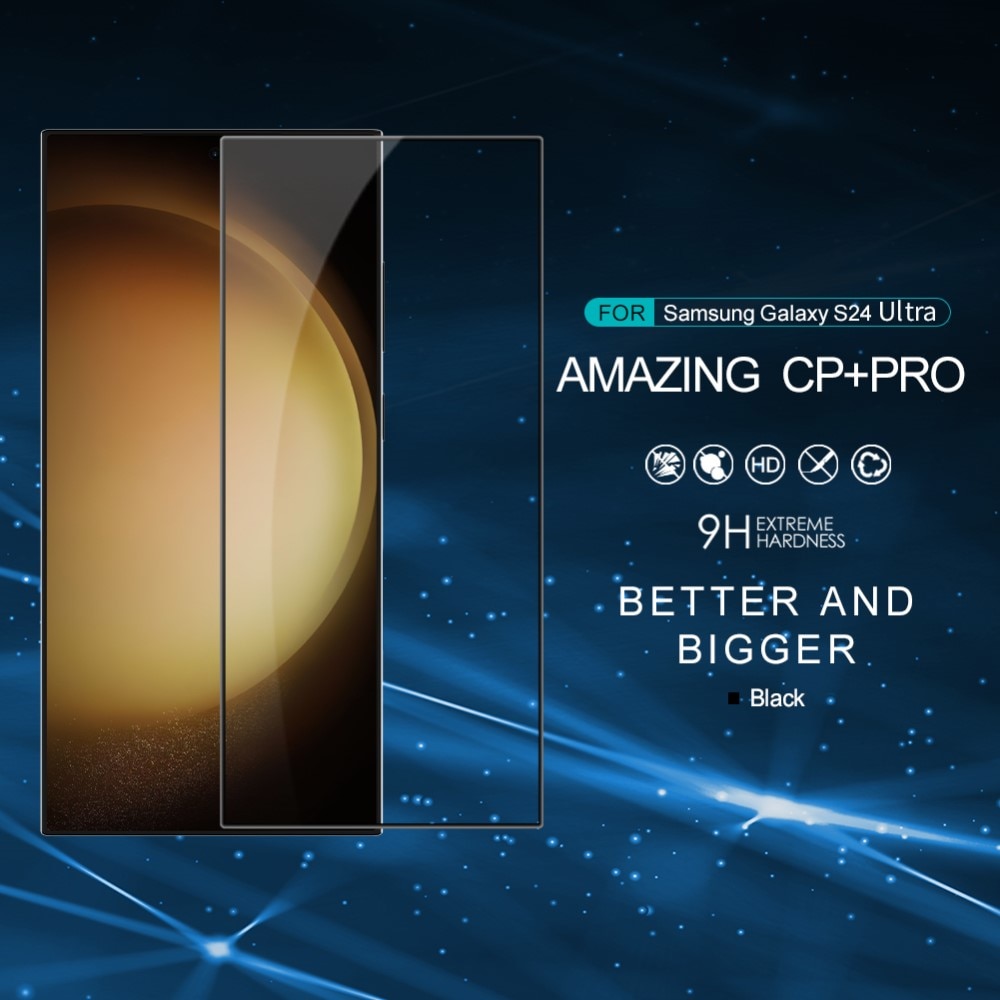 Amazing C+PRO Cristal Templado Samsung Galaxy S24 Ultra negro