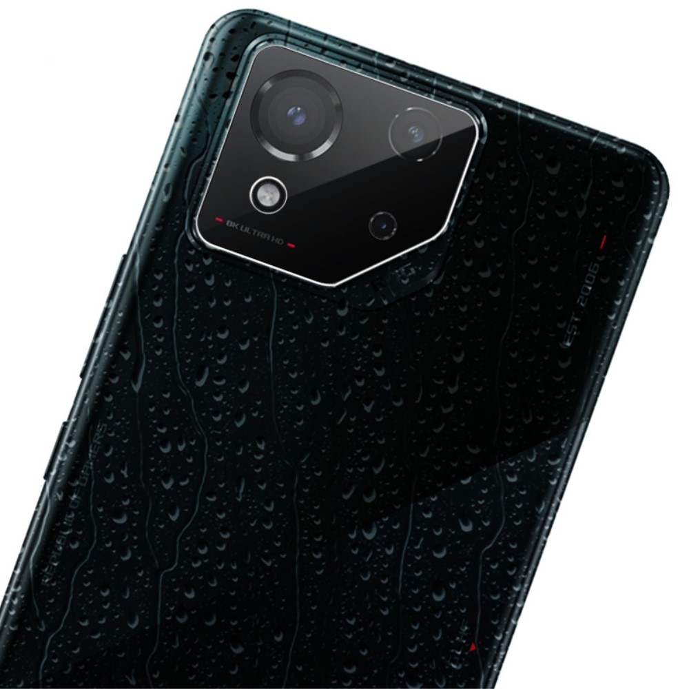 Cubre objetivo de cristal templado de 0,2mm (2 piezas) Asus ROG Phone 8 Pro transparente