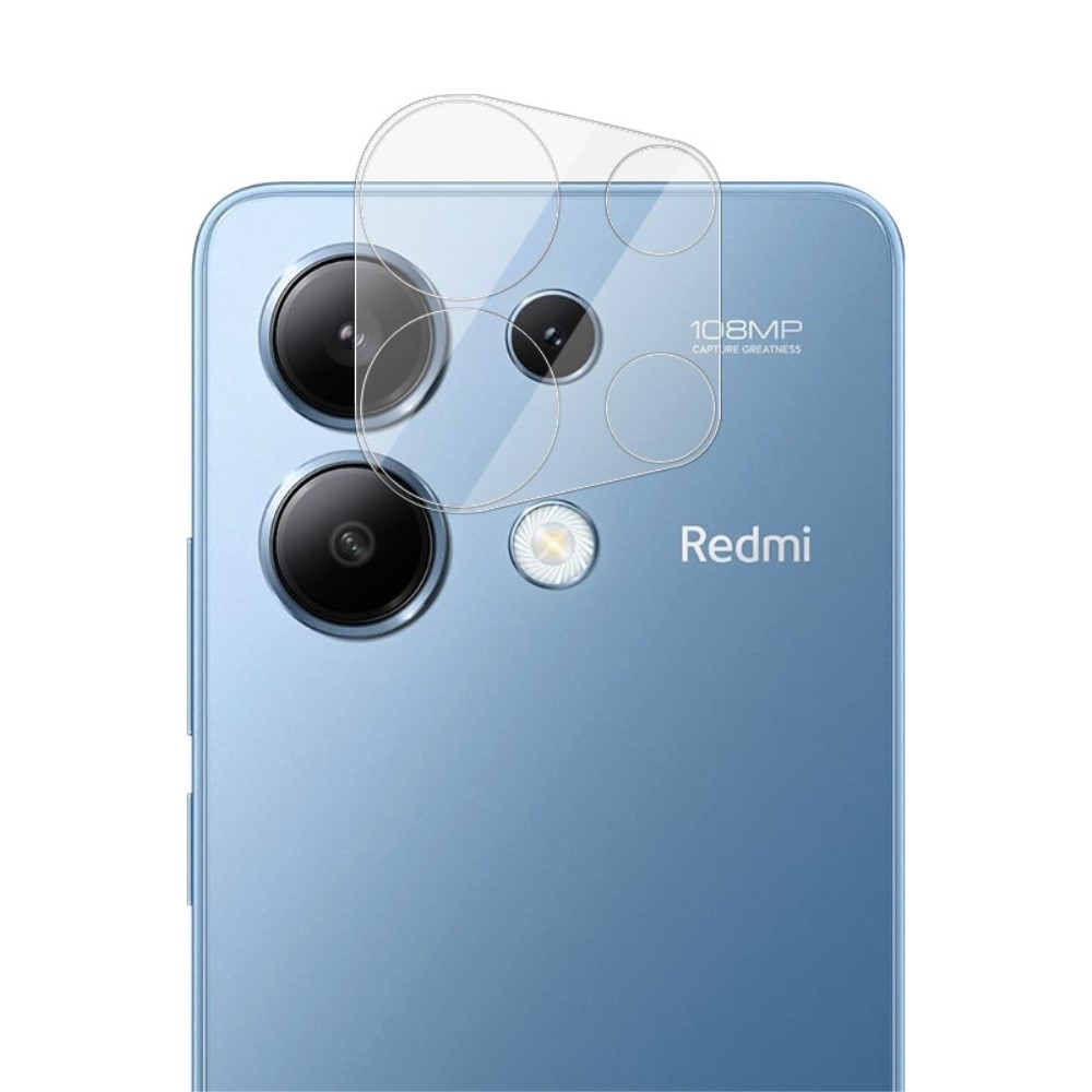 Cubre objetivo de cristal templado de 0,2mm Xiaomi Redmi Note 13 4G Transparente