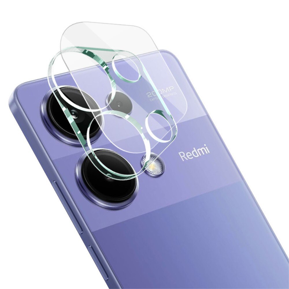 Cubre objetivo de cristal templado de 0,2mm Xiaomi Redmi Note 13 Pro 4G Transparente