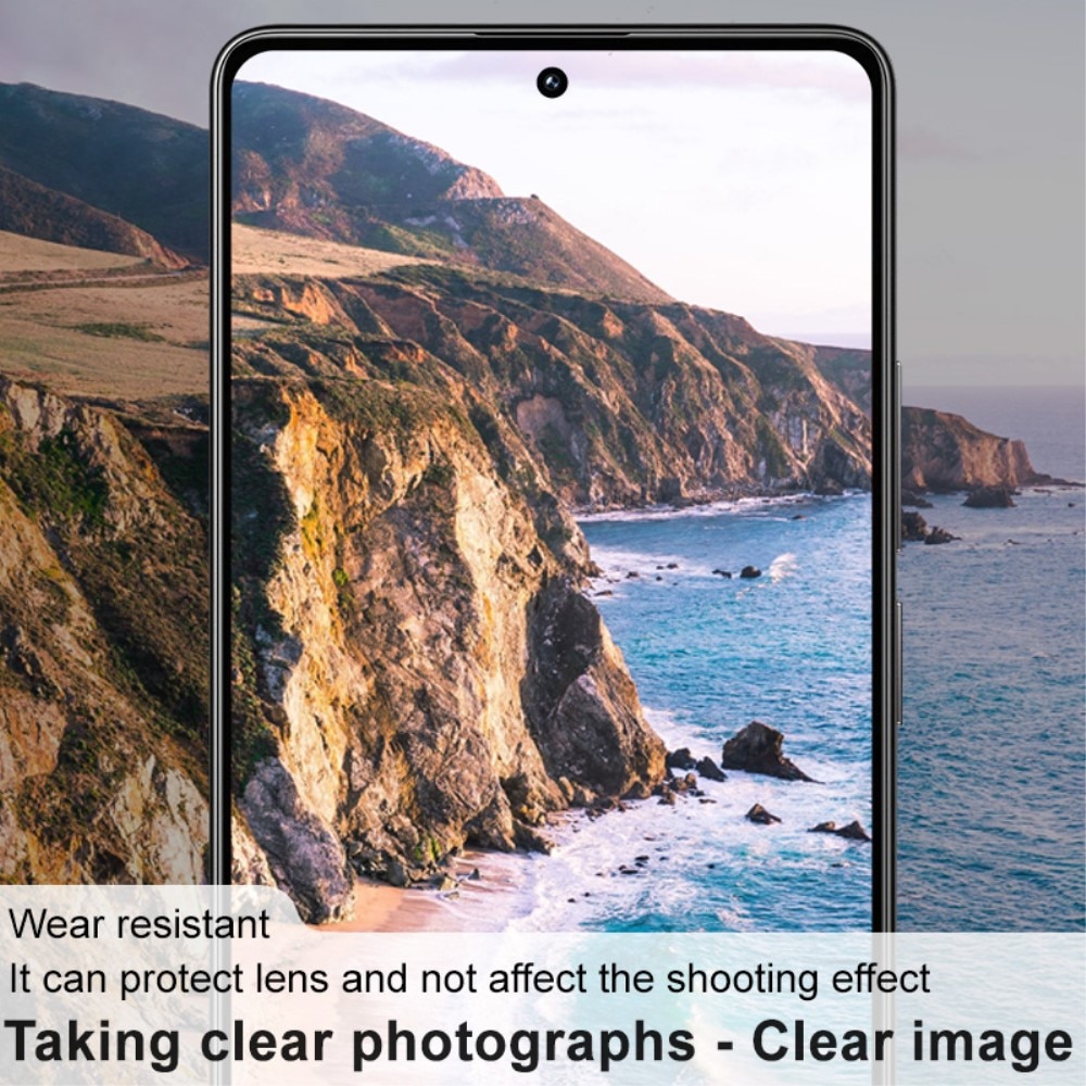 Cubre objetivo de cristal templado de 0,2mm Xiaomi Redmi Note 13 Pro 4G Transparente