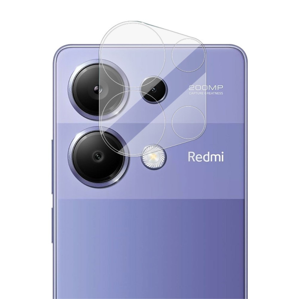 Cubre objetivo de cristal templado de 0,2mm Xiaomi Redmi Note 13 Pro 4G Transparente
