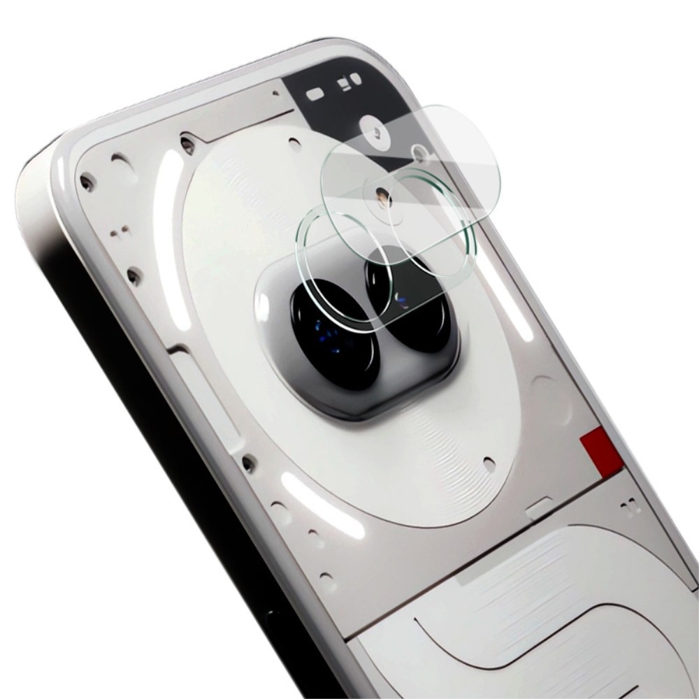 Cubre objetivo de cristal templado de 0,2mm Nothing Phone 2a transparente