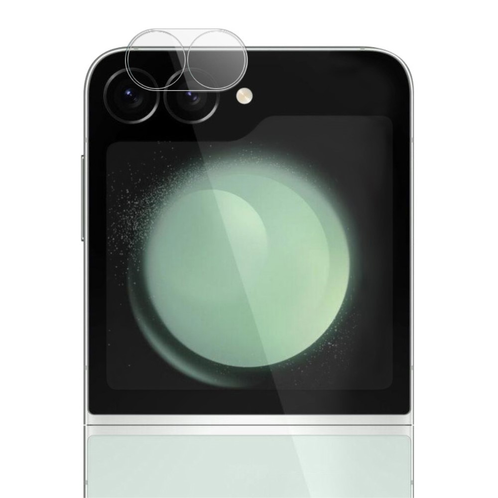 Cubre objetivo de cristal templado de 0,2mm Samsung Galaxy Z Flip 6 Transparente