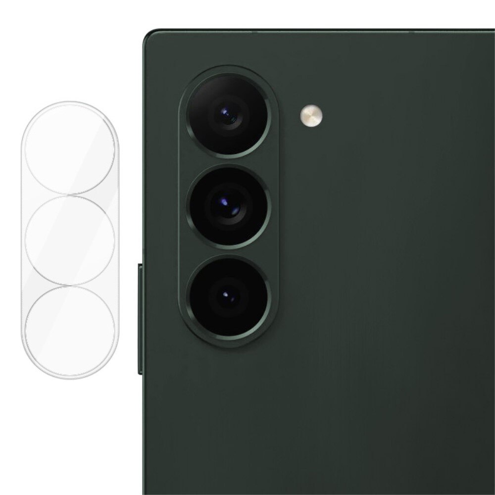 Cubre objetivo de cristal templado de 0,2mm Samsung Galaxy Z Fold 6 Transparente