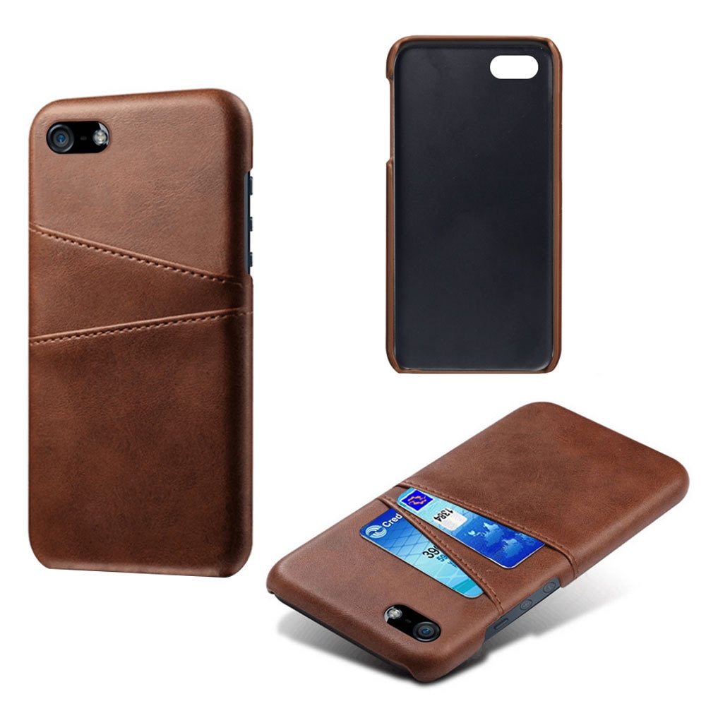 Funda Card Slots iPhone 16e Marrón