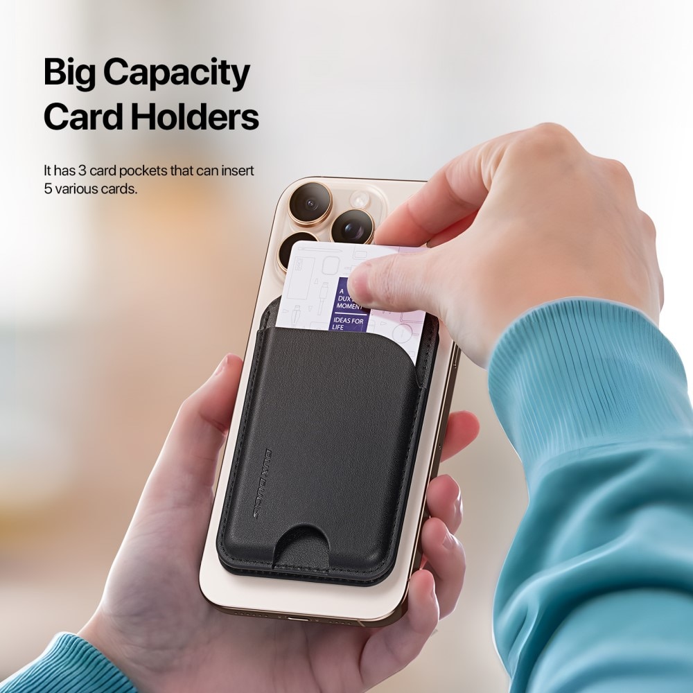 Neva Magnetic Wallet Stand Black