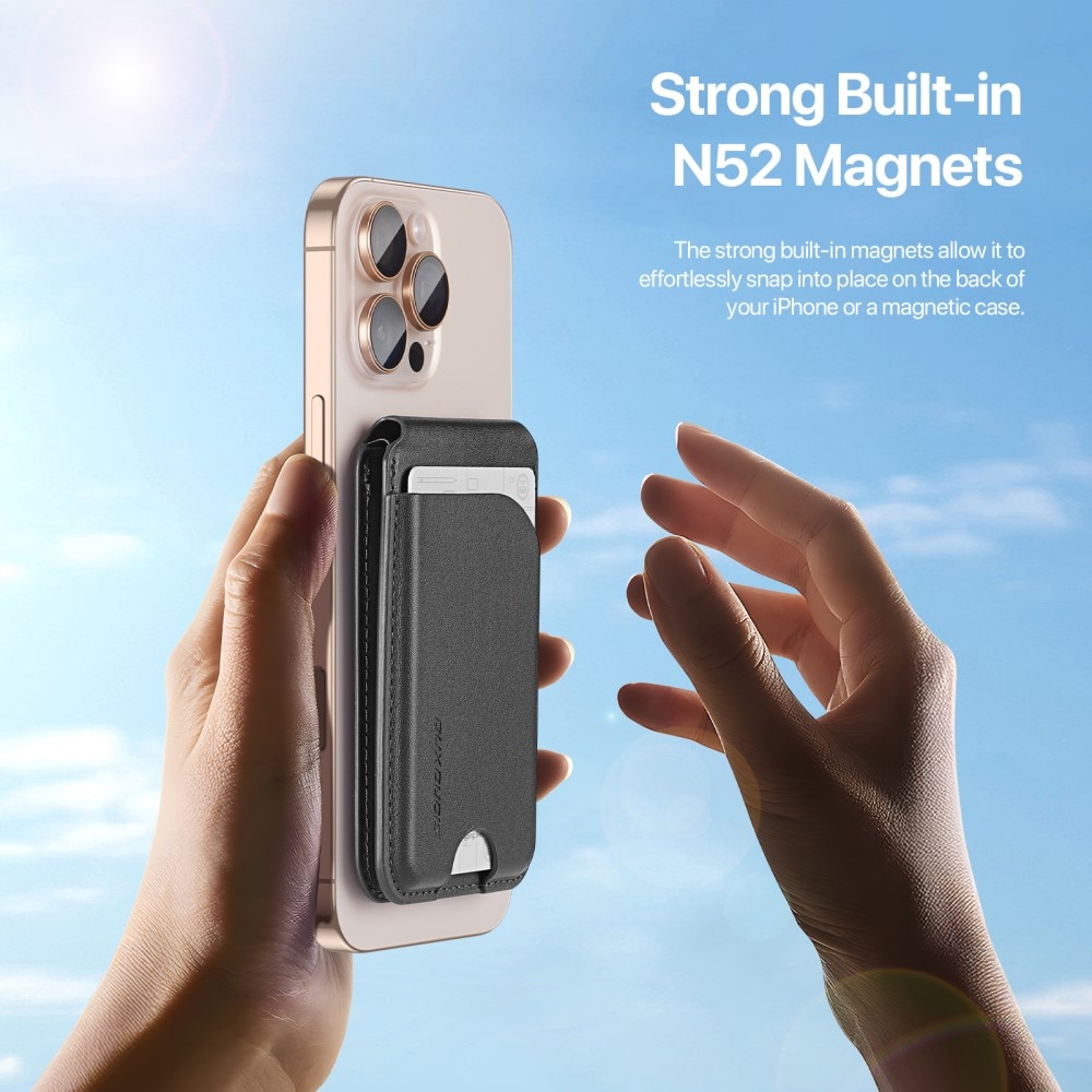 Neva Magnetic Wallet Stand Black