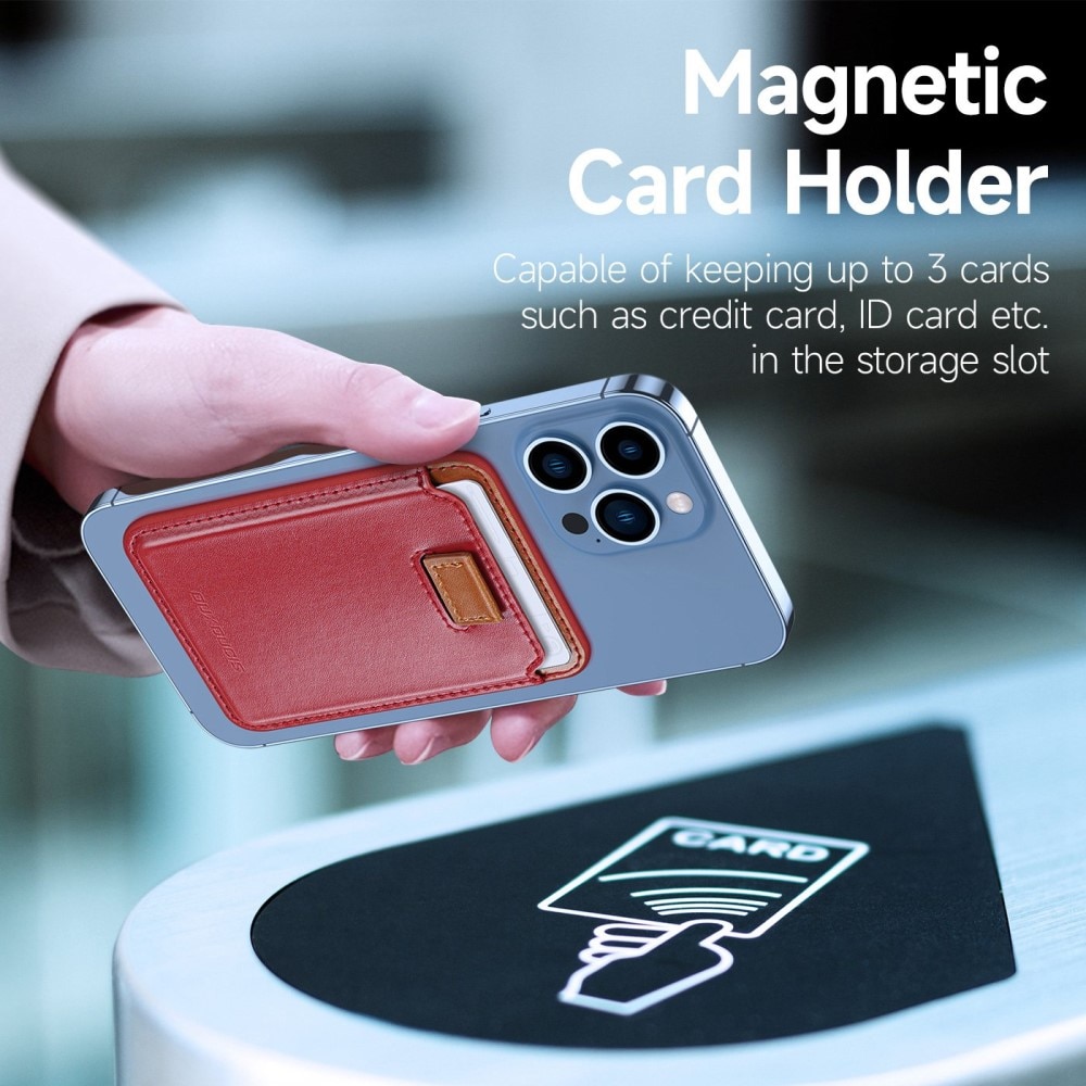 Magnetic Card Holder MagSafe Red