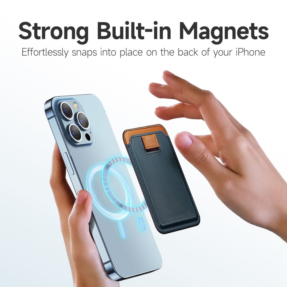 Magnetic Card Holder MagSafe Blue