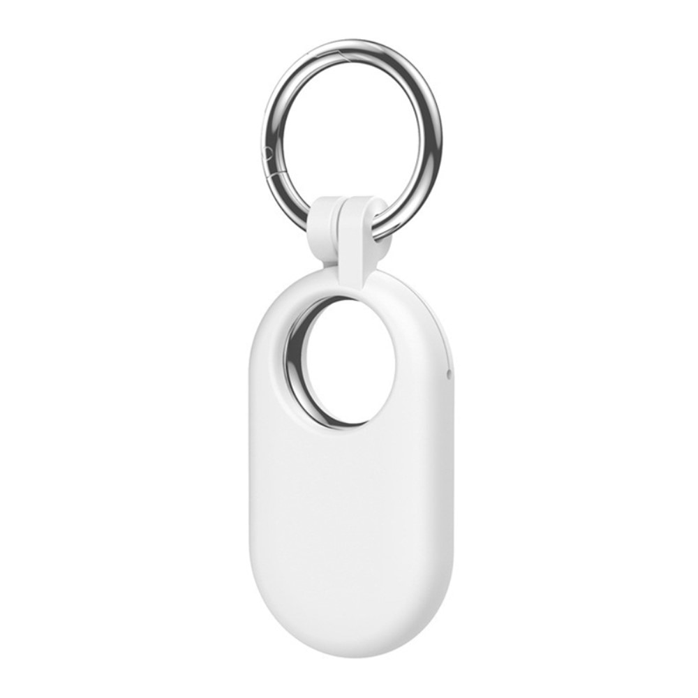 Llavero de silicona Samsung Galaxy SmartTag 2 blanco