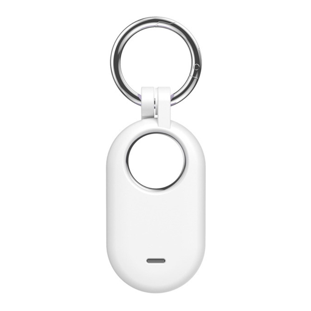 Llavero de silicona Samsung Galaxy SmartTag 2 blanco