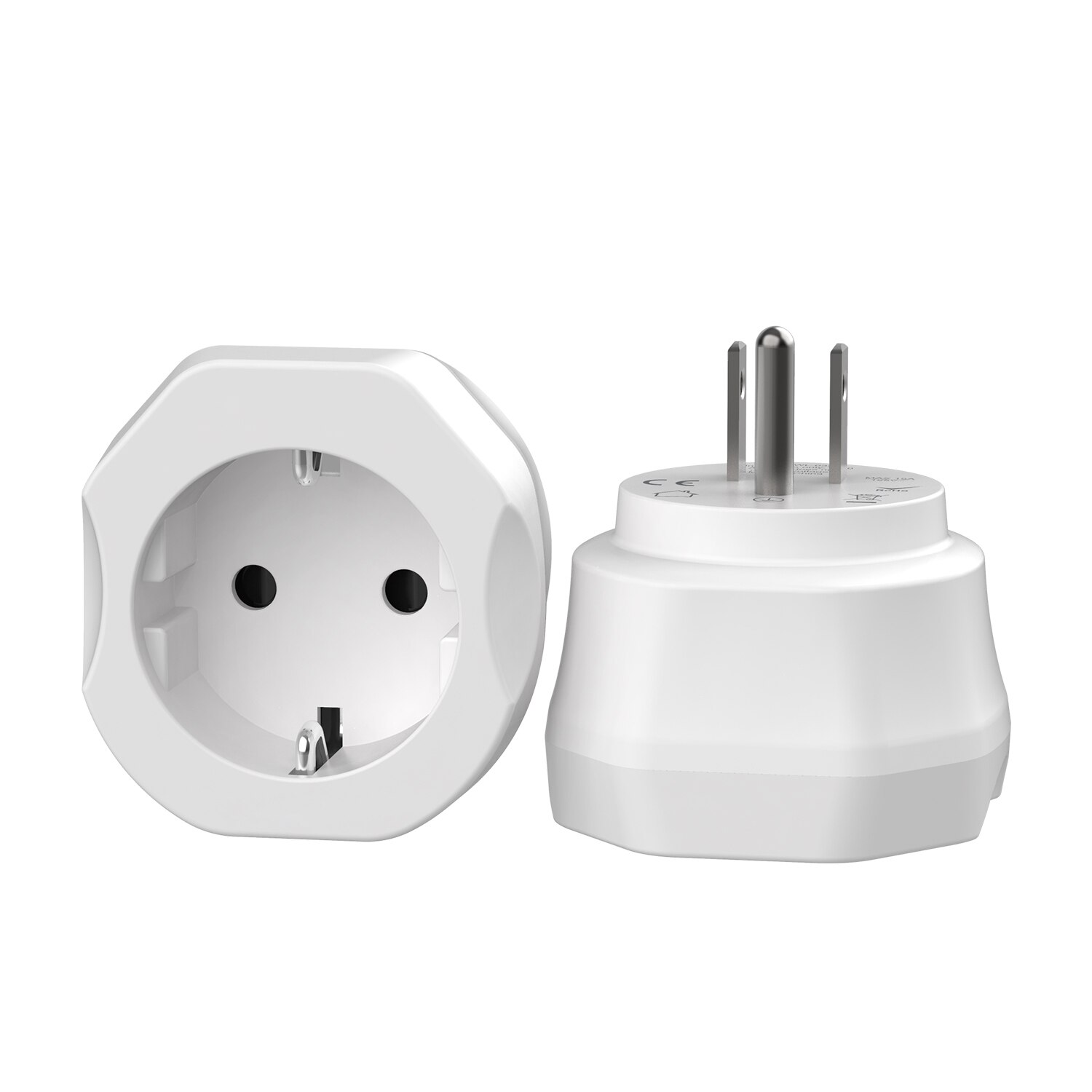 Adaptador de viaje de Europa a EE.UU