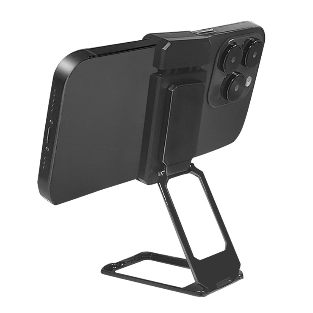 Soporte magnético plegable para móvil, negro