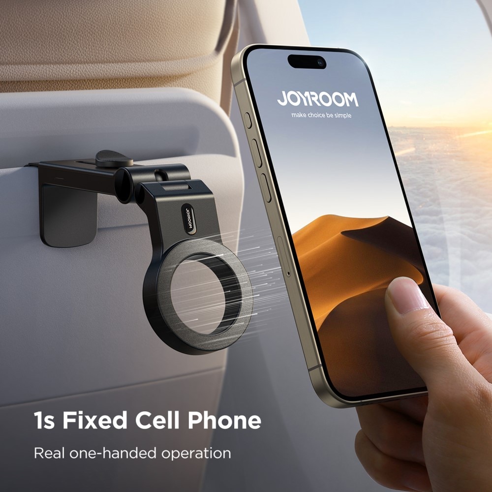 JR-ZS365 Universal MagSafe Travel Phone Holder negro