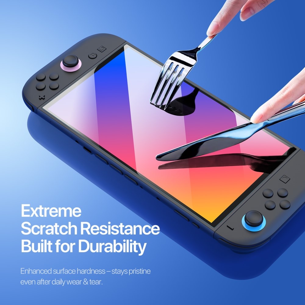 Protector Pantalla Cobertura total Cristal Templado Nintendo Switch 2