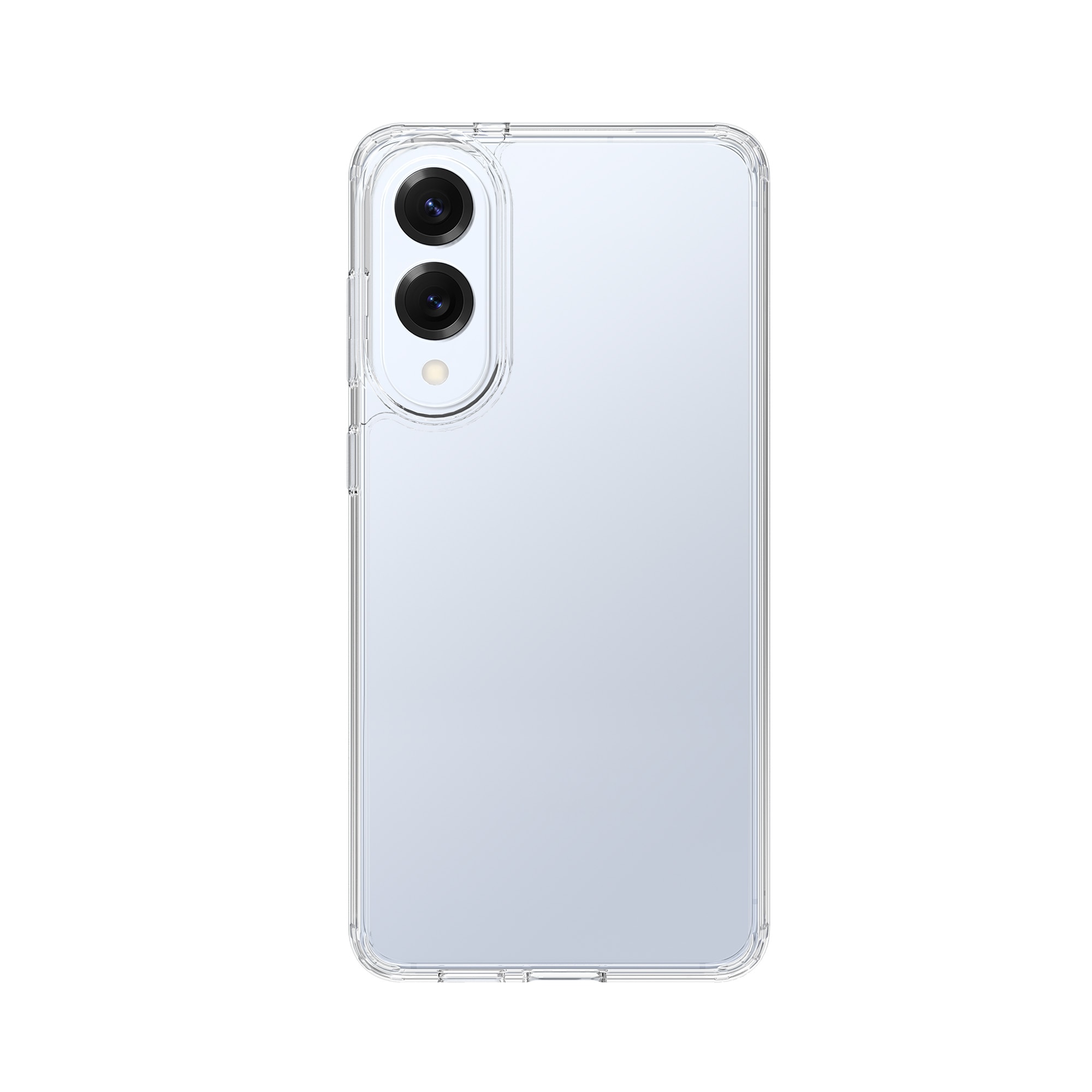 Funda híbrida para Samsung Galaxy S25 Edge Transparente