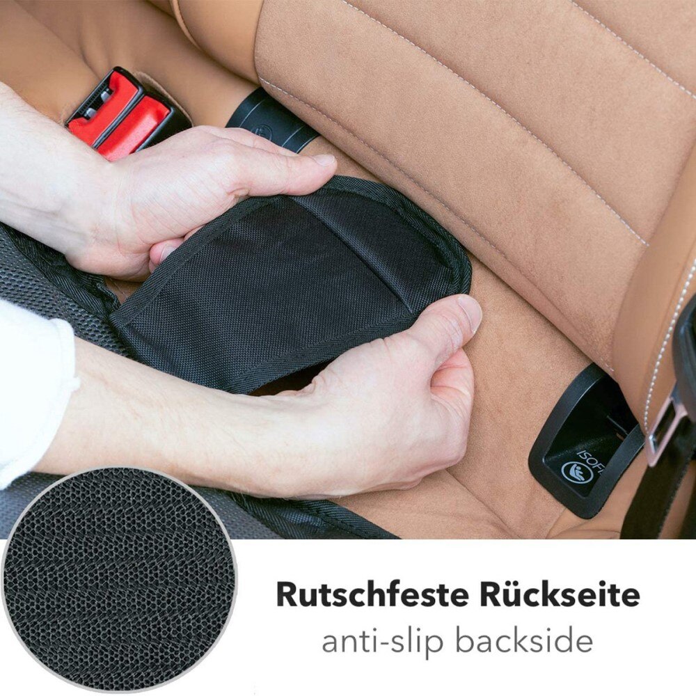 Protección de asiento de coche para niños, negro